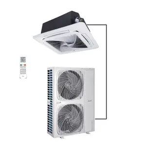 Hot Sale Cassette Air Conditioner 48000btu Ceiling Air Conditioning Units 380-415V 50Hz Cooling and Heating