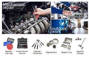 Impressão de seda OEM & ODM Bandeja de peças magnéticas Personalizado 3 polegadas 4 polegadas 6 polegadas Peças <span class=keywords><strong>Bowl</strong></span> Metal Storage <span class=keywords><strong>Bowl</strong></span> com Magnet Bottom - Product Image 2