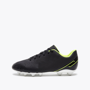 Gradient Print Upper Men Round Toe Soccer Cleats Lace Up Studded Outsole Supportive Outdoor Football Sneakers - Product Image 2
