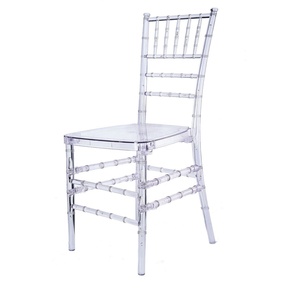 Sillas Chiavari Apilables Transparentes <span class=keywords><strong>de</strong></span> Resina para Bodas, Sillas <span class=keywords><strong>de</strong></span> Comedor para Restaurante, Alquiler <span class=keywords><strong>de</strong></span> Muebles para Hotel - Product Image 2