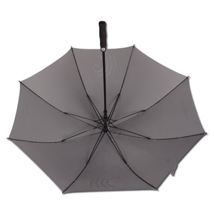 Custom Logo Promotional Branded Wind Proof Straight Pongee Sunny Kinte Black Fiberglass <b>Frame</b> 30inch Golf Umbrella for Outdoor - Product Image 5