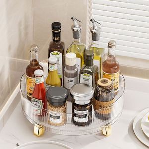Rotating <b>Storage</b> <b>Rack</b> <b>Kitchen</b> Turntable Seasoning <b>Storage</b> Rotating Platter Organizer Snack <b>Storage</b> Box for <b>Kitchen</b> Living Room - Product Image 1