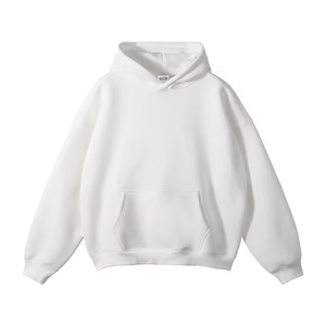 Felpa con Cappuccio da Uomo Oversize in Cotone 100% Pesante 450g, Stampa Puff <span class=keywords><strong>Nera</strong></span>, Alta Qualità, Vendita all'Ingrosso - Product Image 6