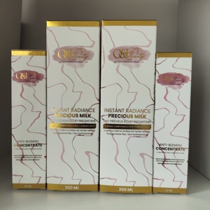 Scatola Ecologica <span class=keywords><strong>Personalizzata</strong></span> in Cartone Bianco con Stampa CMYK per Cosmetici e Prodotti Skincare, Etichette Personalizzate - Product Image 1