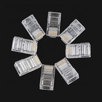 Connecteur RJ45 Cat5e cat6 cat6a connecteurs de câble réseau utp/FTP, prix d'usine