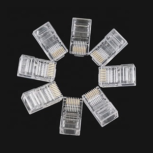 Factory Price RJ45 Connector Cat5e <strong>Cat6</strong> Cat6a Utp/FTP Network Cable Connectors - Product Image 6