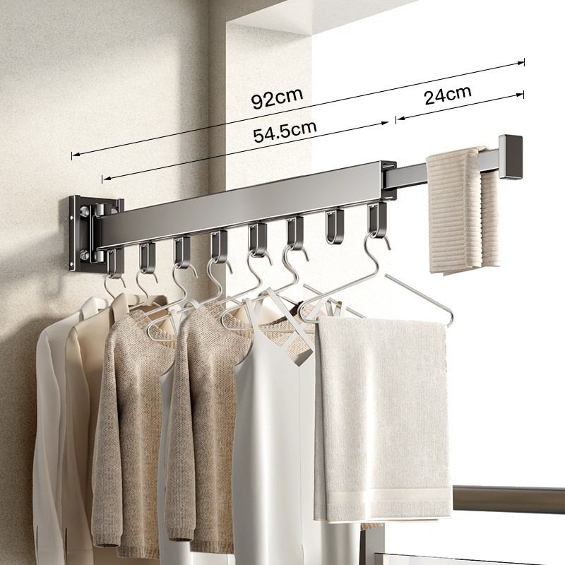 Gray 10% off, 8 movable hooks