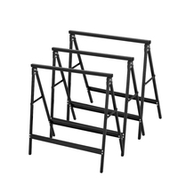 YS Chevalet de travail universel réglable en hauteur, pliable, en fer thermolaqué, capacité 100 kg, télescopique, facile à utiliser