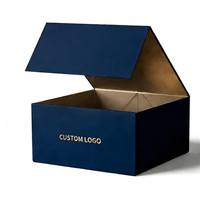 Boîte cadeau magnétique pliable de luxe sur mesure, emballage en carton rigide de qualité supérieure pour chaussures, bijoux et cadeaux de luxe