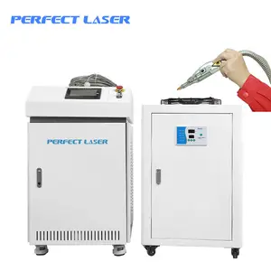 Harga Mesin Solder Las Serat Laser Lampu Led Kuningan Aluminium Besi Karbon Baja Tahan Karat 350W 500W