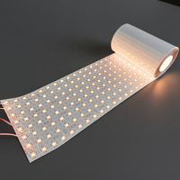 Plaques LED en marbre ultra-minces personnalisables, découpables, flexibles, rétroéclairées, à intensité variable, matrice d'éclairage, panneaux lumineux souples