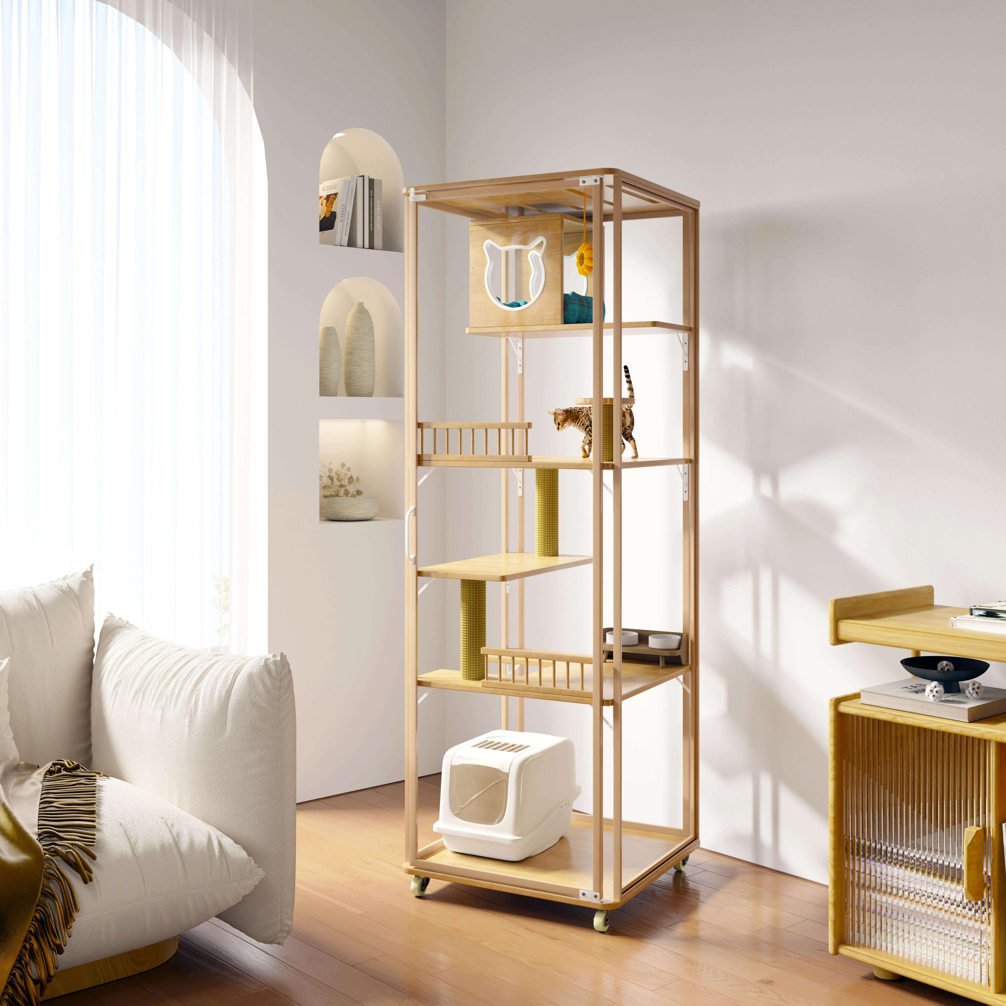 Cadre brun foncé + verre