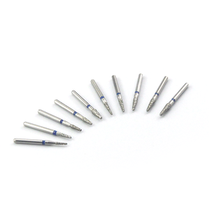 Lote de 10 fresas dentales de diamante para pieza de mano de alta velocidad, herramientas de pulido para odontología y estomatología - Product Image 4
