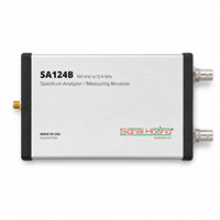 Signal Hound SA124B Penganalisis Spektrum Real-Time Penerima Pengukur SDR untuk PC 100kHz 12.4GHz USB 63MHz Output Rentang Dinamis Tinggi