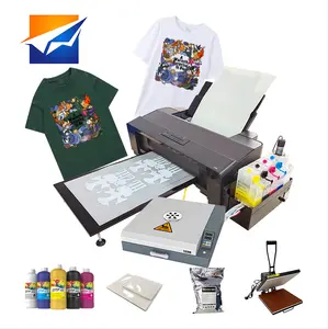 जल्दी शिपिंग Dtg प्रिंटर टी शर्ट मुद्रण मशीन Dtf प्रिंटर मुद्रण मशीन के लिए छोटे व्यापार Inkjet प्रिंटर
