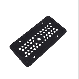 Hot bán Silicone đen tấm giấy phép khung bền chúng tôi tiêu chuẩn tấm giấy phép khung với lỗ nước - Product Image 6