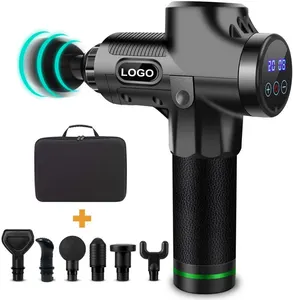 30 Speeds Setting Electric Handle Vibration Percussion Muscle Relax Wireless Deep Tissue Massage Gun