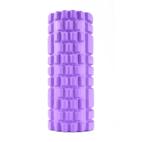 Rouleau de massage portable en mousse EVA haute densité antidérapante, personnalisable avec logo, bâton d'équilibre à dents de loup pour thérapie des tissus profonds et yoga