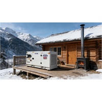 15kVA 25kVA 40kW Leiser Dieselgenerator mit 24V DC Elektrostart Schallgedämmter Gehäuse 90% Effizienz