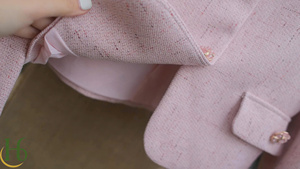 Chaqueta de Tweed de Alta Calidad para Mujer, Hecha en Vietnam, Antiarrugas, Estilo Elegante, Cuello Redondo, Tipo de Tela Tweed, Servicio OEM - Product Image 4