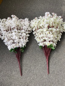 Offre Spéciale : 36 Branches de Fleurs Artificielles en Soie de Pêcher pour Décoration de Mariage - Product Image 2