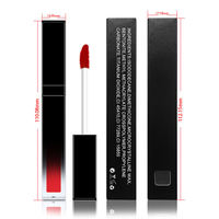 Pintalabios líquido de larga duración, lápiz labial antiadherente, resistente al agua, etiqueta privada vegana, mate, 49 colores, bajo pedido, OEM