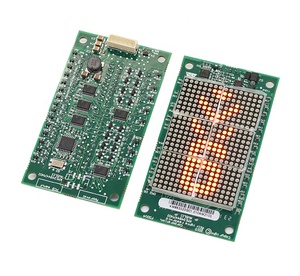 อะไหล่ลิฟต์ SOK  แผงแสดงผลลิฟต์ KO** รุ่น KM1349447H02/KM853320G01/KM1349446G01 สีแดงขาว - Product Image 1