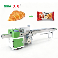 Hoge snelheid automatische horizontale kussenverpakkingsmachine voor voedsel, cake en broodverpakkingen