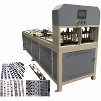 Machine de poinçonnage CNC hydraulique pour métaux, machine de poinçonnage de trous dans les tuyaux en acier, machine de poinçonnage de tubes carrés en acier