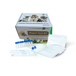 Dog Rapid tes kit <span class=keywords><strong>vet</strong></span> Leishmania <span class=keywords><strong>Canis</strong></span> Anticuerpo flujo lateral (LSH Ab) 24 meses fecha de caducidad 10T embalaje - Product Image 1