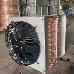 Système de refroidissement de panneaux solaires des <span class=keywords><strong>EAU</strong></span> 15kw <span class=keywords><strong>petit</strong></span> échangeur de chaleur à refroidisseur sec avec tube en cuivre/<span class=keywords><strong>radiateur</strong></span> et ventilateur d'air à ailettes en aluminium - Product Image 1