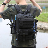 Nouveau sac à dos tactique extérieur à épaule unique à double usage City Work hommes équitation moto Luya sac