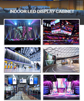 Video Wall LED a Todo Color de Alquiler con Píxeles Finos, 4K HDR10+, Diseño Ligero para Eventos y Publicidad