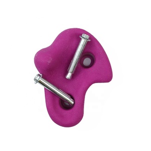 Grips de roches d'escalade pierres de mur d'escalade main tient le matériel de montage pour les enfants pour le parcours d'obstacles de mur de terrain de jeu extérieur - Product Image 4