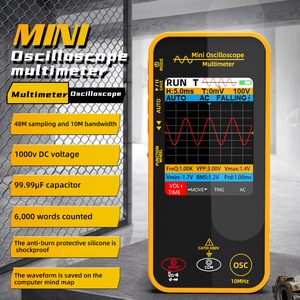 Mini Osciloscopio Multímetro Digital Portátil de 10MHz, 48M de Muestreo, 10M de Ancho de Banda, Canal Único, con Protección Anti-Quemaduras - Product Image 1