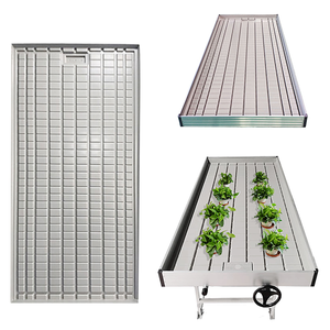 agricultural hidroponic system hydroponic 4 x 8 flood tray plastic pallet for hydroponics by Weicax