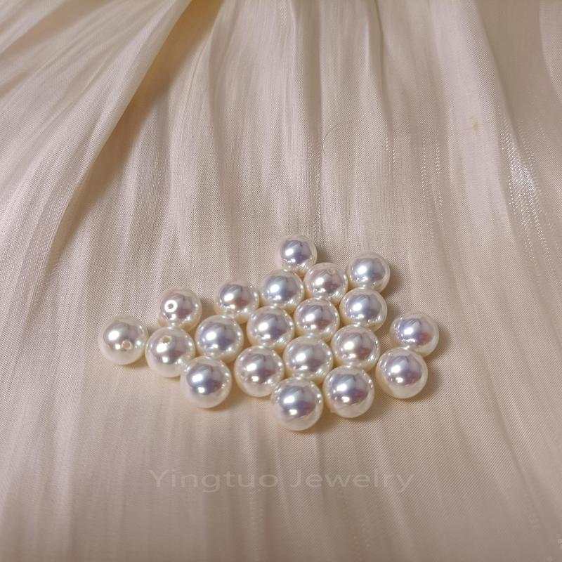 Yingtuo Jewelry Large Size Round Pearl
