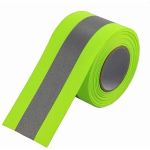 Super lueur dans le tissu foncé couleur bleu élément réfléchissant polyester 1680d tissu avec réfléchissant - Product Image 2