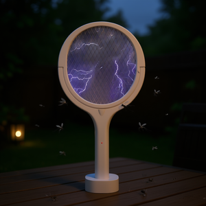 ไม้ตียุงไฟฟ้า 42.91 นิ้ว ชาร์จผ่าน USB หัวหมุนได้ 90 องศา ใช้ได้ทั้งภายในและภายนอกอาคาร - Product Image 2