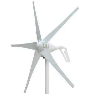 factory price 800w green wind energy turbine generator for home use park road lights magnet generator