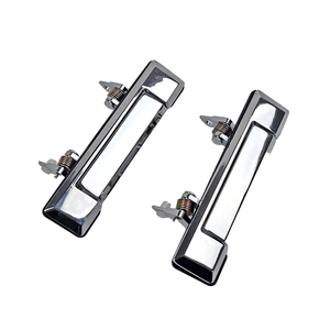 Poignées extérieures pour Toyota <span class=keywords><strong>Land</strong></span> <span class=keywords><strong>Cruiser</strong></span> FJ75 69210-90K00 69220-90K00 en acier métallique électroplaqué brillant de luxe 2022 - Product Image 1