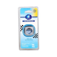 Diffuseur de parfum de voiture liquide à huile initiale moderne de 8ml Désodorisant en papier coloré de haute qualité Cadeau vaporisateur écologique