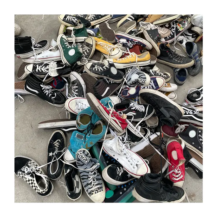 fashion design vans and convers all stars original branded used shoes in bulk