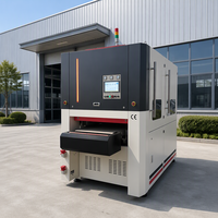 Machine de polissage et d'ébavurage de tôles de 800 mm pour l'acier inoxydable, le cuivre et le laiton – Rectification des bords