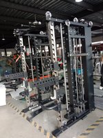 Cage à Squat Commerciale XinRui pour Salle de Sport Domestique, Appareil de Fitness Multifonction, Machines Smith pour Exercices d'Épaules