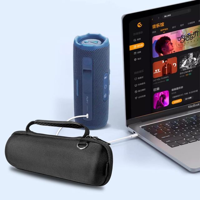 Custom Waterproof EVA Speaker Case-Universal Shockproof Storage for Bose for & Bluetooth Speakers Durable Shell Case
