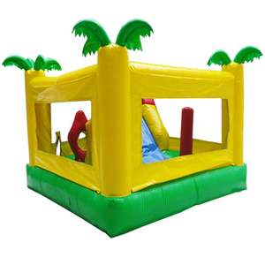 Château gonflable d'arène sportive-Combo de football et de <span class=keywords><strong>basket</strong></span>-ball pour les compétitions scolaires, PVC résistant - Product Image 1