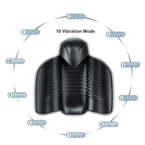 Juguete Sexual para Adultos a Prueba de Agua, de ABS y Silicona, con Sensación Realista al Tacto para Hombres, 2 Motores, 10 Frecuencias de Vibración, Masturbador - Product Image 6