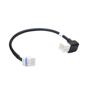 Câble de signalisation 10A T40 T20P en PVC à âme en cuivre 90°, directement de l'usine ° Connecteur droit <span class=keywords><strong>pour</strong></span> faisceau de câblage agricole neuf/ancien - Product Image 1