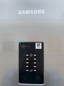 Réfrigérateur <span class=keywords><strong>Samsung</strong></span> à double porte <span class=keywords><strong>couleur</strong></span> argent 330L avec distributeur d'eau, congélateur bas, maintien au frais, refroidissement par air, garantie - Product Image 5